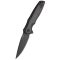 SPARTAN BLADES Poros Black Carbon Fiber G-10 zsebkés - C357BL11CF