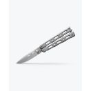 BENCHMADE Balisong Laro 82 Gray Titanium pillangókés - C377000082
