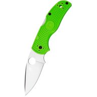 SPYDERCO Native 5 Salt Green Plain zsebkés - C41GR5