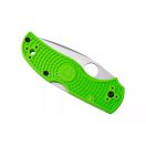 SPYDERCO Native 5 Salt Green Plain zsebkés - C41GR5