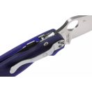 SPYDERCO Para Military 2 Dark Blue G-10 CPM S110V zsebkés - C81GPDBL2
