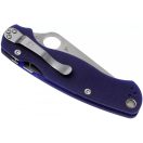 SPYDERCO Para Military 2 Dark Blue G-10 CPM S110V zsebkés - C81GPDBL2