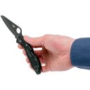 SPYDERCO Salt 2 Black Blade lightweight zsebkés - C88PBBK2