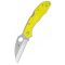 SPYDERCO Salt 2 FRN Yellow Wharncliffe zsebkés