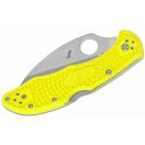 SPYDERCO Salt 2 FRN Yellow Wharncliffe zsebkés