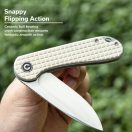 CIVIVI Elementum G-10 Ivory zsebkés
