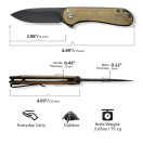 CIVIVI Elementum Ultem Black Blade zsebkés - 