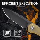 CIVIVI Elementum Ultem Black Blade zsebkés - 