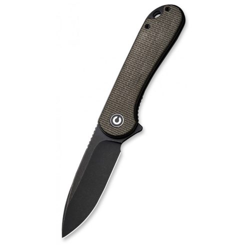 CIVIVI Elementum Dark Green micarta zsebkés - C907Z