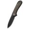 CIVIVI Elementum Dark Green micarta zsebkés