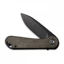 CIVIVI Elementum Dark Green micarta zsebkés - C907Z