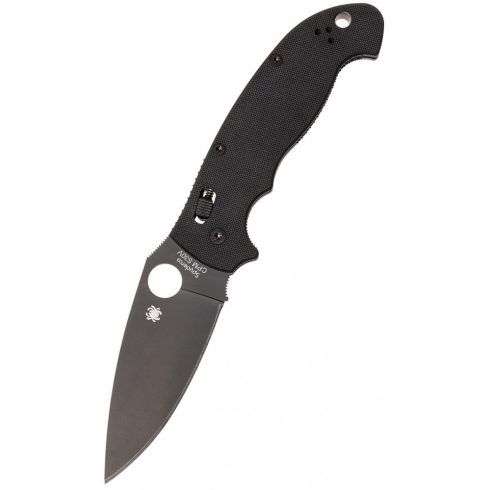 SPYDERCO Manix 2 XL Black Blade zsebkés - C95GPBBK2