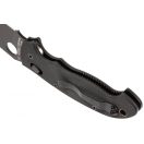SPYDERCO Manix 2 XL Black Blade zsebkés - C95GPBBK2