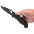 SPYDERCO Manix 2 XL Black Blade zsebkés - C95GPBBK2