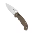 SPYDERCO Manix 2 XL Brown Canvas zsebkés - C95MPCW2