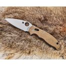 SPYDERCO Manix 2 XL Brown Canvas zsebkés