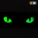 M-TAC Cat Eyes Black PVC Morale Patch felvarró - CE