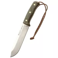 JOKER Nomad Green Micarta Camp Knife túlélőkés