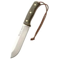 JOKER Nomad Green Micarta Camp Knife túlélőkés - CV137