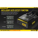 NITECORE D2 Digicharger akkumulátor töltő - D2EU