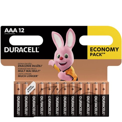 DURACELL Basic Alkáli Ceruza Elem AAA