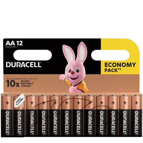 DURACELL Basic Alkáli Ceruza Elem AA - DBAAB12