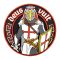 M-TAC Deus Vult Red PVC Morale Patch felvarró