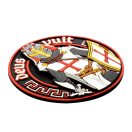 M-TAC Deus Vult Red PVC Morale Patch felvarró
