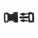 Paracord műanyag csat 16 mm - Fekete - E0047