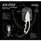 HOGUE Neck Knife Hawkbill - EX-F03