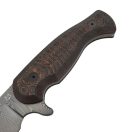FOX Eastwood Tiger Fixed Damasteel Fatcarbon vadászkés - FX-106-DCF