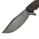 FOX Eastwood Tiger Fixed Damasteel Fatcarbon vadászkés - FX-106-DCF