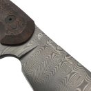 FOX Eastwood Tiger Fixed Damasteel Fatcarbon vadászkés - FX-106-DCF