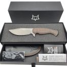 FOX Eastwood Tiger Fixed Damasteel Fatcarbon vadászkés - FX-106-DCF