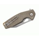 FOX Yaru OD Green Micarta zsebkés - FX-527LI MOD
