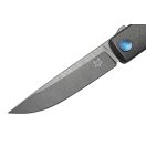 FOX Chnops Black Titanium Damasteel zsebkés - FX-543-DBL