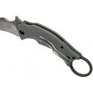 FOX Black Bird Karambit Stonewash zsebkés