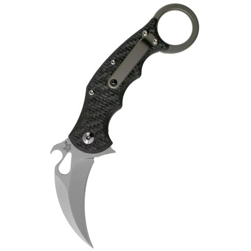 FOX Titanium Frame Lock Karambit zsebkés - FX-599-TICS