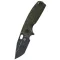 FOX Core Tanto OD Green Black Blade zsebkés