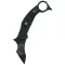 FOX Moa Folder AllBlack G-10 karambit zsebkés - FX-653