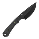 KANSEPT KNIVES Flank AllBlack Carbon Fiber fixpengés - G006A1
