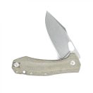 GIANTMOUSE ACE Grand Green Canvas Micarta zsebkés