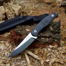 GIANTMOUSE GMF2 Double Black Canvas Micarta fixed - GMS064