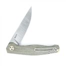 GIANTMOUSE ACE Sonoma Green Canvas Micarta zsebkés - GMS067