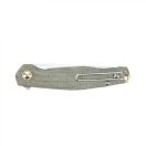 GIANTMOUSE ACE Sonoma Green Canvas Micarta zsebkés - GMS067