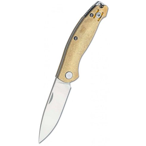 GIANTMOUSE ACE Farley Slipjoint brass zsebkés