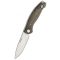 GIANTMOUSE ACE Farley Slipjoint Green Canvas zsebkés - GMS073