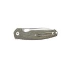 GIANTMOUSE ACE Jagt Green Canvas Micarta zsebkés - GMS112