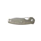 GIANTMOUSE ACE Jagt Green Canvas Micarta zsebkés - GMS112