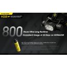 NITECORE HC65V2 fejlámpa - USB
